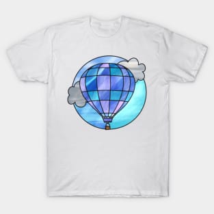 Hot Air Balloon stained glass T-Shirt